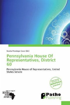 Cover Pennsylvania House Of Representatives, District 60