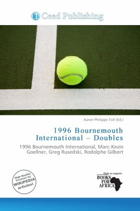 1996 Bournemouth International - Doubles 1996 Bournemouth International - Doubles