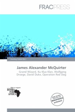 Cover James Alexander McQuirter