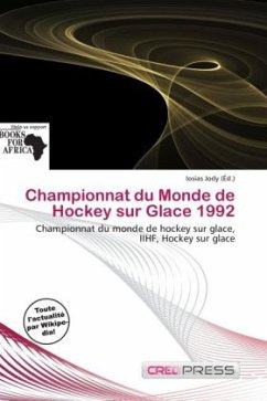 Cover Championnat du Monde de Hockey sur Glace 1992