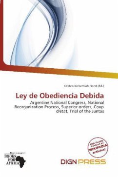 Ley de Obediencia Debida