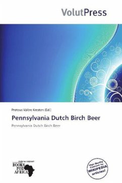 Pennsylvania Dutch Birch Beer