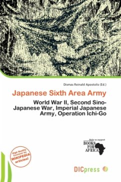Cover Japanese Sixth Area Army