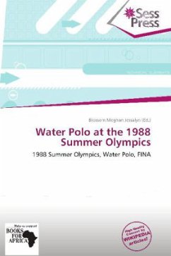 Cover Water Polo at the 1988 Summer Olympics