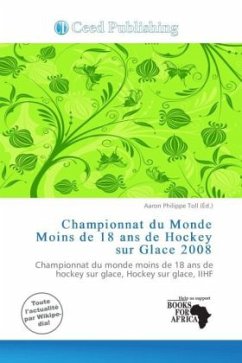 Cover Championnat du Monde Moins de 18 ans de Hockey sur Glace 2008