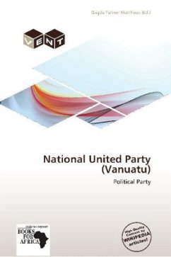 Cover National United Party (Vanuatu)