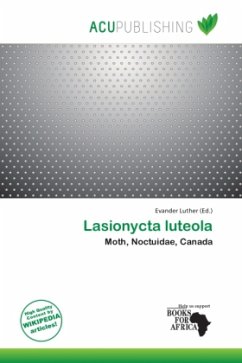Cover Lasionycta luteola