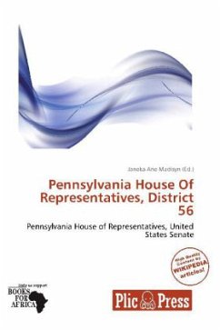 Cover Pennsylvania House Of Representatives, District 56