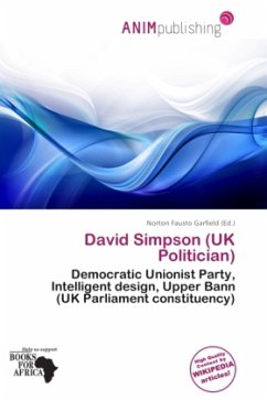 Cover David Simpson (UK Politician)