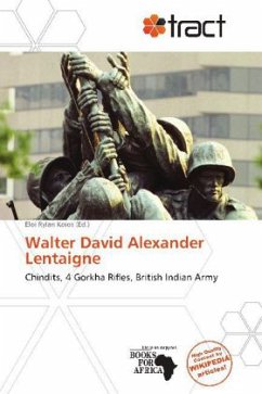 Cover Walter David Alexander Lentaigne