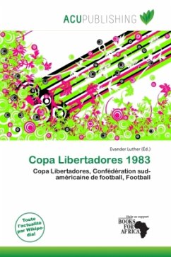 Cover Copa Libertadores 1983
