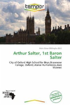 Arthur Salter, 1st Baron Salter