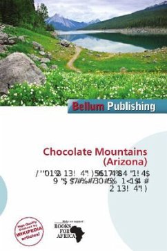 Cover Chocolate Mountains (Arizona)