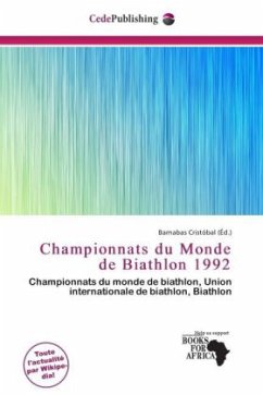 Cover Championnats du Monde de Biathlon 1992