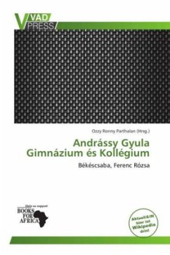 Cover Andrássy Gyula Gimnázium és Kollégium
