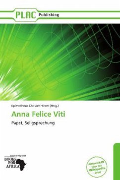 Cover Anna Felice Viti