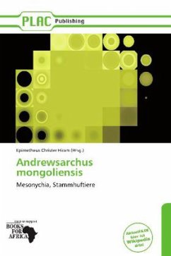 Cover Andrewsarchus mongoliensis