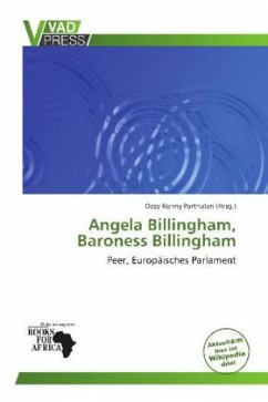 Cover Angela Billingham, Baroness Billingham