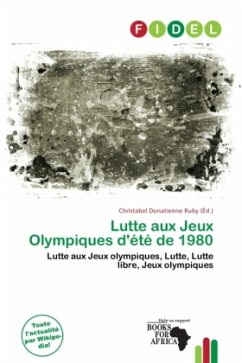 Cover Lutte aux Jeux Olympiques d'été de 1980