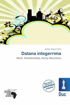 Cover Datana integerrima