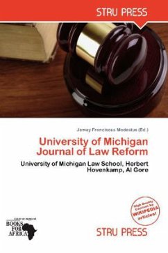 University of Michigan Journal of Law Reform