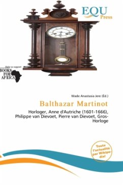 Cover Balthazar Martinot