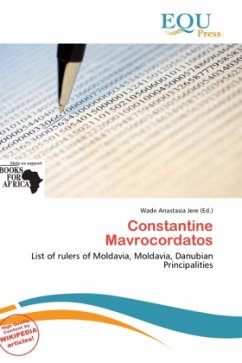 Cover Constantine Mavrocordatos