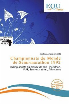 Cover Championnats du Monde de Semi-marathon 1992