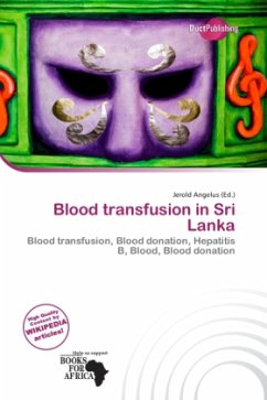 Blood transfusion in Sri Lanka
