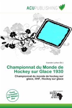 Cover Championnat du Monde de Hockey sur Glace 1930