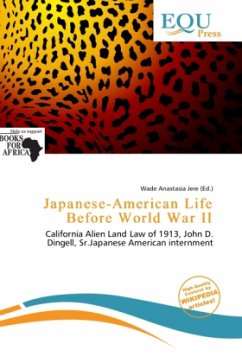 Japanese-American Life Before World War II