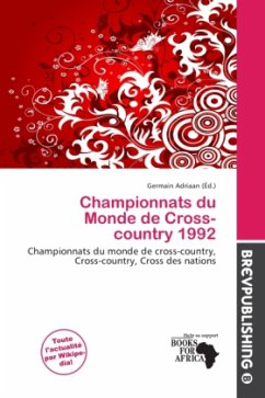 Cover Championnats du Monde de Cross-country 1992