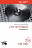 Anne Vondelingprijs Anne Vondelingprijs