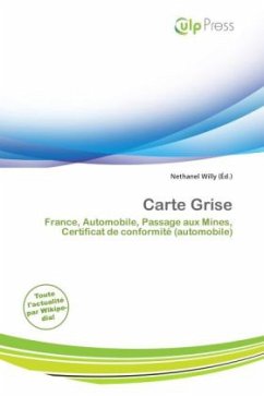 Cover Carte Grise