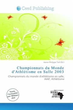 Cover Championnats du Monde d'Athlétisme en Salle 2003
