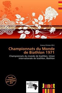 Cover Championnats du Monde de Biathlon 1971