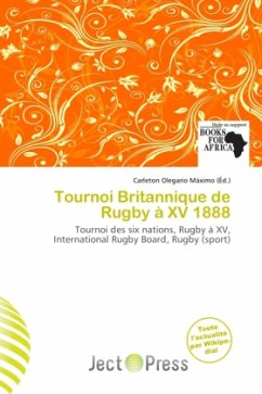 Cover Tournoi Britannique de Rugby à XV 1888