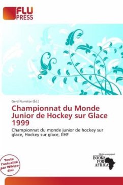 Cover Championnat du Monde Junior de Hockey sur Glace 1999