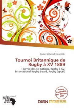Cover Tournoi Britannique de Rugby à XV 1889