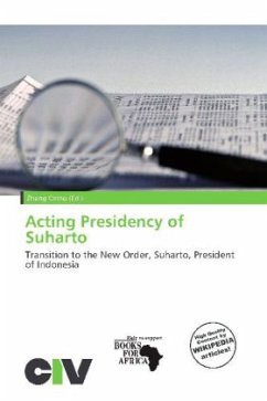 Cover Acting Presidency of Suharto