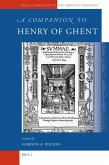 A Companion to Henry of Ghent