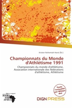 Cover Championnats du Monde d'Athlétisme 1991