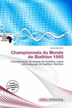 Cover Championnats du Monde de Biathlon 1985