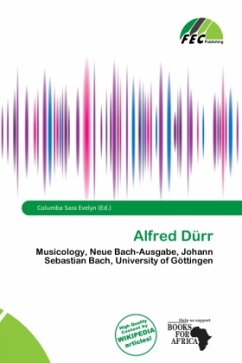 Cover Alfred Dürr