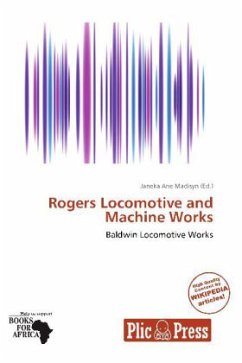 Cover Rogers Locomotive and Machine Works