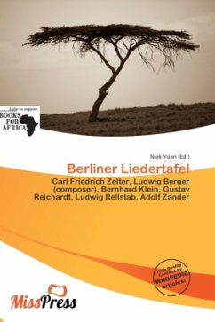 Cover Berliner Liedertafel