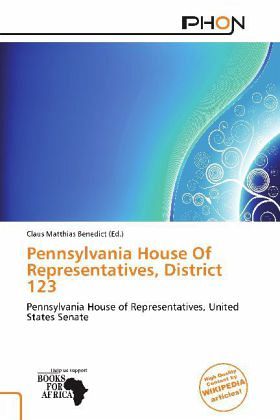 Pennsylvania House Of Representatives, District 123 Pennsylvania House Of Representatives, District 123