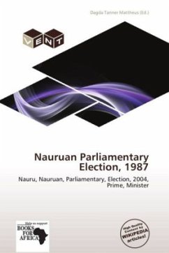 Cover Nauru, Nauruan, Parliamentary, Election, 2004, Prime, Minister