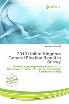 2010 United Kingdom General Election Result in Surrey