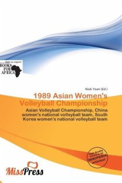 Cover 1989 Asian Women's Volleyball Championship